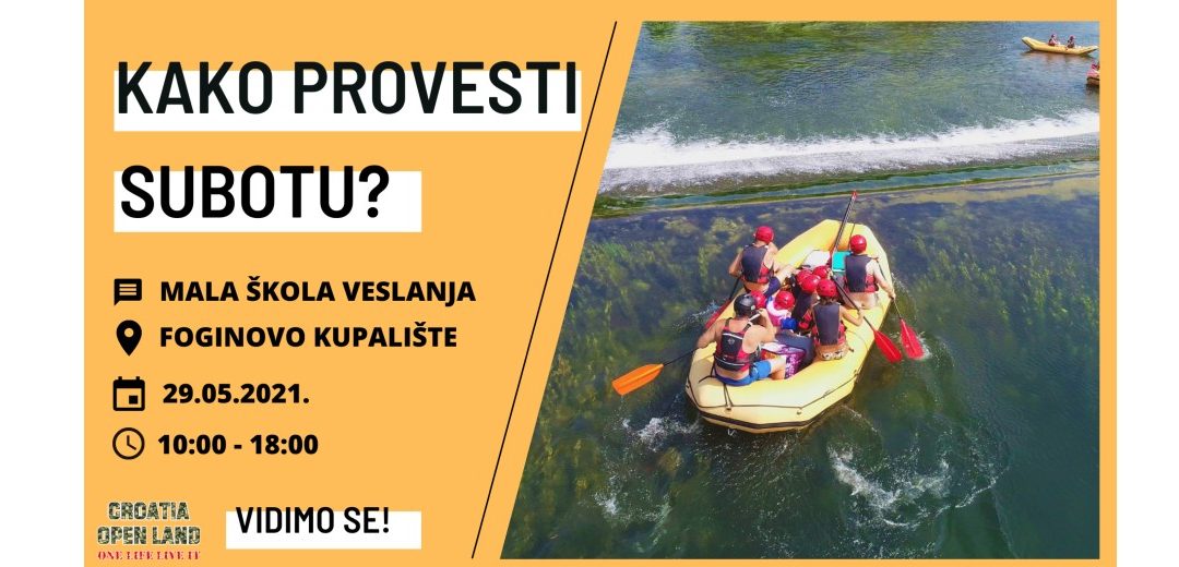U SUBOTU BESPLATNA ŠKOLA VESLANJA U KARLOVCU