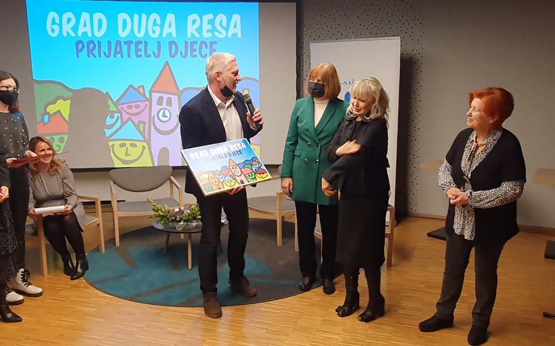 GRAD DUGA RESA POSTAO GRAD PRIJATELJ DJECE