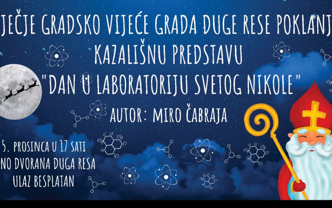 Predstava za djecu uoči blagdana sv. Nikole