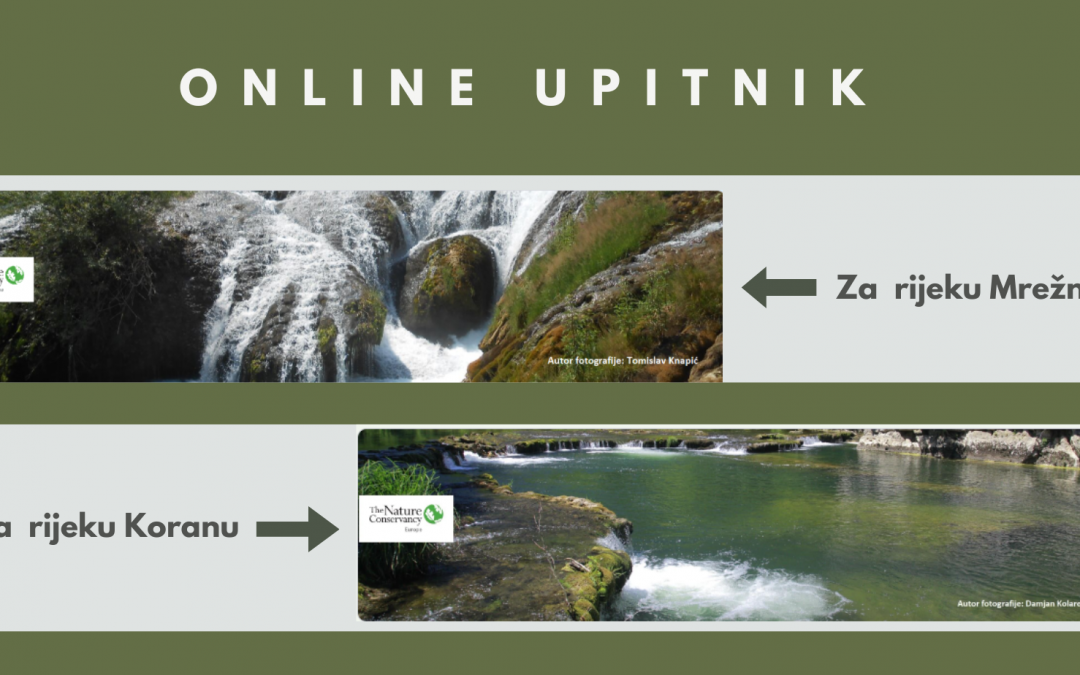 Zaštita rijeke Mrežnice i Korane – ankete