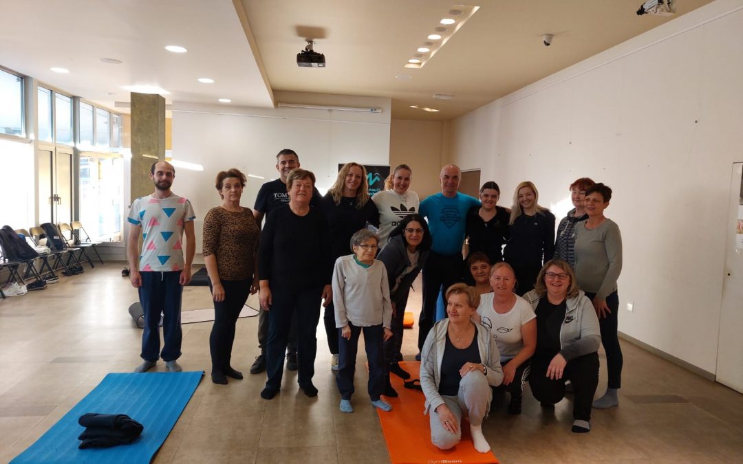 U sklopu projekta Nauči zdravlje održano 16 vježbaonica yoge za odrasle