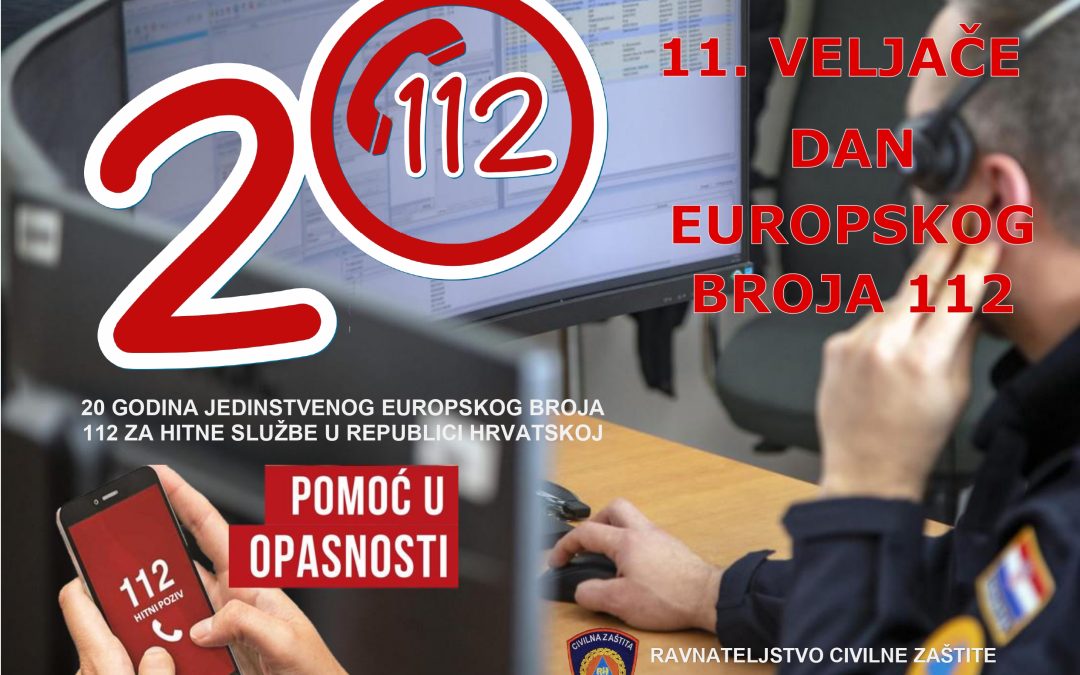 Dvadeset godina europskog broja 112 u Republici Hrvatskoj: Retrospektiva uspjeha i razvoja