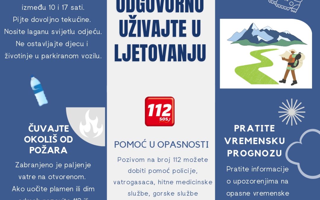 Kampanja “ODGOVORNO LJETOVANJE”
