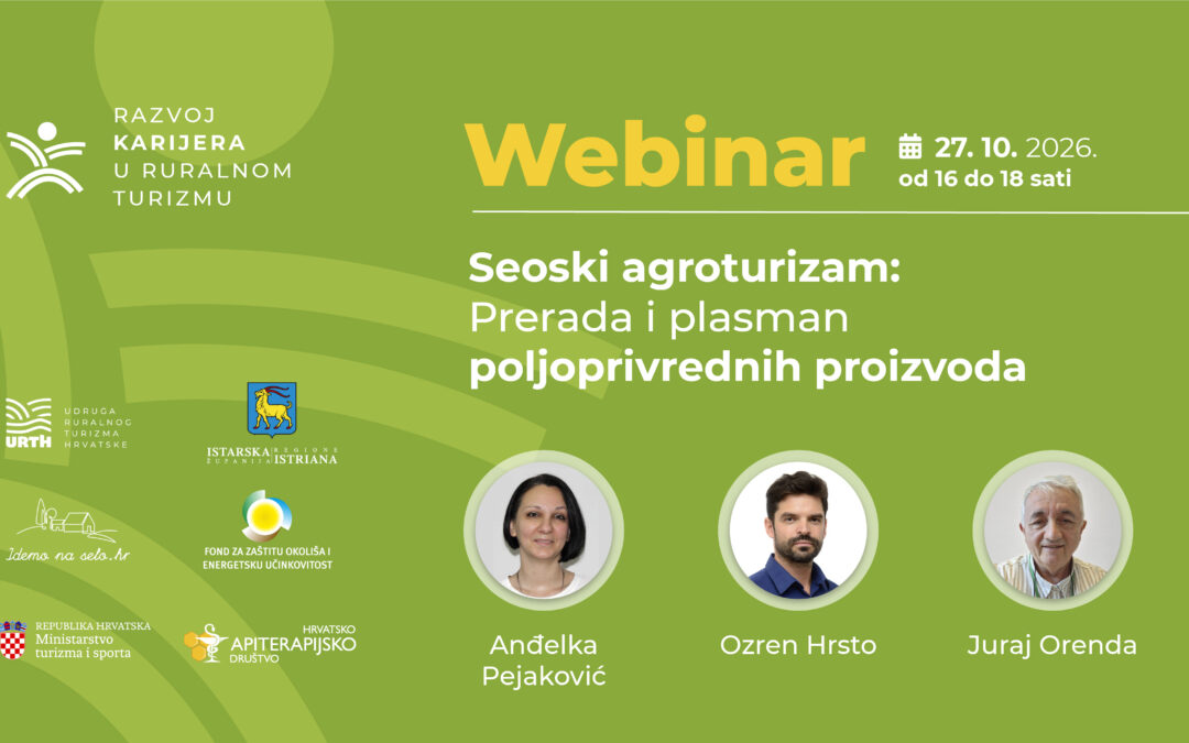 Webinar o preradi i plasmanu poljoprivrednih proizvoda